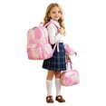 thumbnail image 5 of CSStudio Marble Print Backpacks for Teen with Lunch Bag and Pencil Case,17"Lightweight Schoolbags for Elementary 6-12 Years Old, 5 of 5