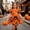 c-380Orange142, variant on MEZZALL Child Toddler Girls Halloween Fly Sleeve Cartoon Pumpkin Prints Tops T Shirt Skirts Outfit Sets Round Neck Relaxed Fit Clothes Sets