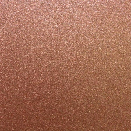 Best Creation 12 x 12 in. Coral Glitter Cardstock, 15 Sheets Per