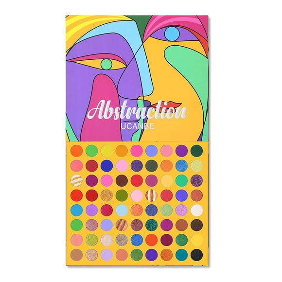 72 Color Abstract Eyeshadow Palette Eye Shadow Powder Set Makeup