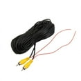 thumbnail image 1 of 40ft Car RCA Video Extension Cable for Auto Backup Camera Monitor Rear View Parking System with Detection Wire Reverse Lead for, 1 of 6