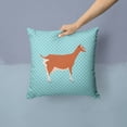 thumbnail image 2 of Carolines Treasures BB8055PW1414 Toggenburger Goat Blue Check Fabric Decorative Pillow, 14 x 14 in., 2 of 4