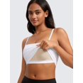 thumbnail image 4 of Sostén Deportivo CRZ YOGA Butterluxe Longline Blanco Talle S, 4 of 5