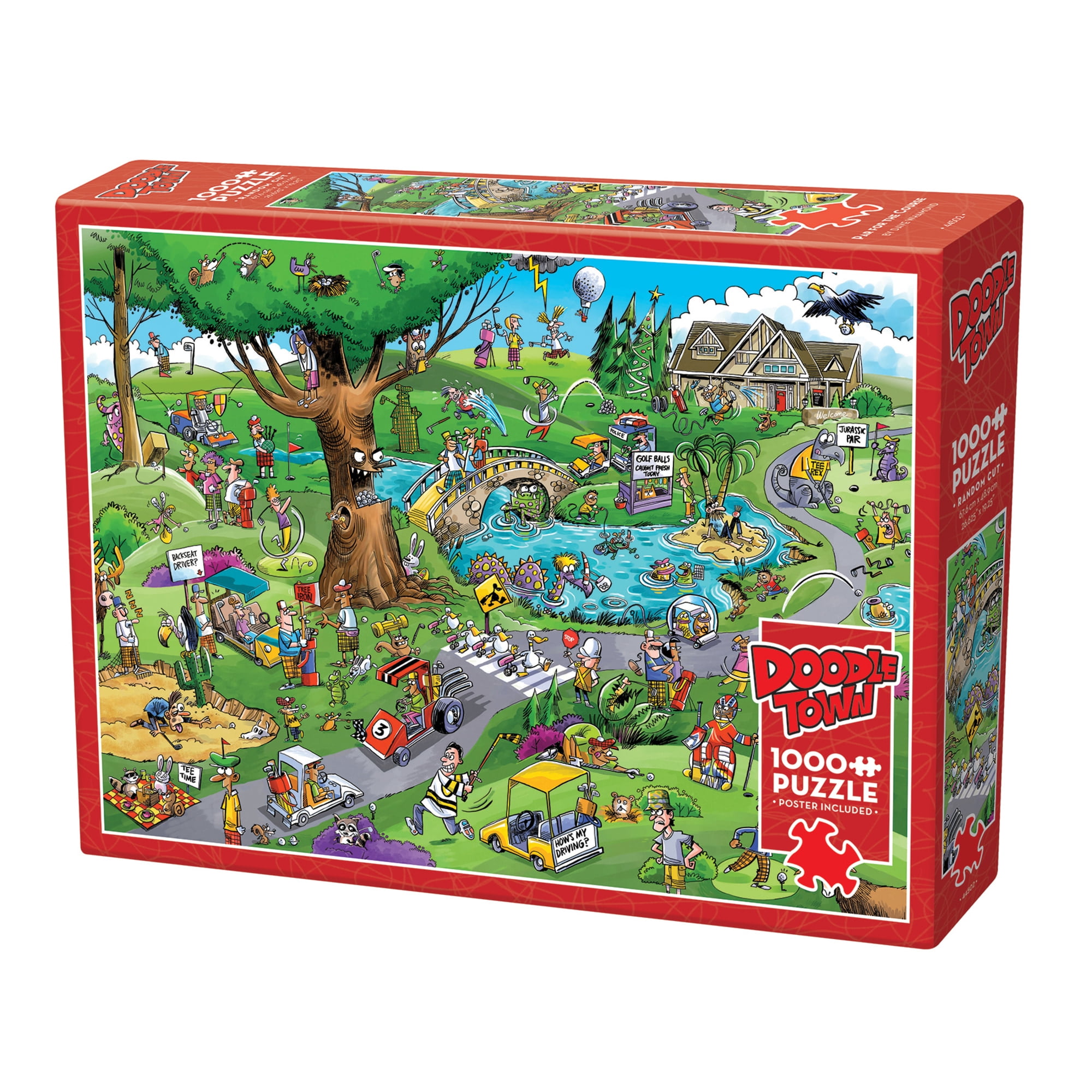 Cobble Hill 1000 Teile Puzzle - Mountain Thunder Mit Poster