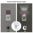 thumbnail image 3 of Pofeuu Daisies Flowers Print Night Lights Plug into Wall with Dusk-to-Dawn Light Sensor, LED Nightlight for Bathroom, Adult, Hallway-UK, 3 of 7