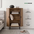 thumbnail image 2 of Clóset Mueble para Ropa Organizador Multiusos Madera Color Maple Kingshouse Cómoda Auxiliar Recámara, 2 of 9