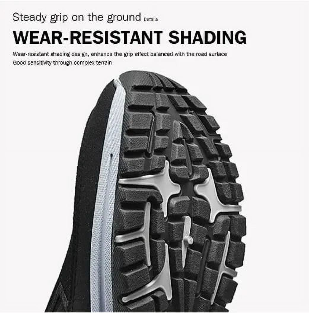 CNA.TROP Men's Slip on Casual Shoes Lightweight Breathable Anti-Slip Walking Shoes, Outdoor Hiking Shoes