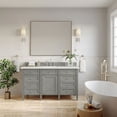 thumbnail image 2 of James Martin Vanities 650-V60S-BKO-3LDL Brittany 60" Single Basin Poplar Wood Vanity Set -, 2 of 4