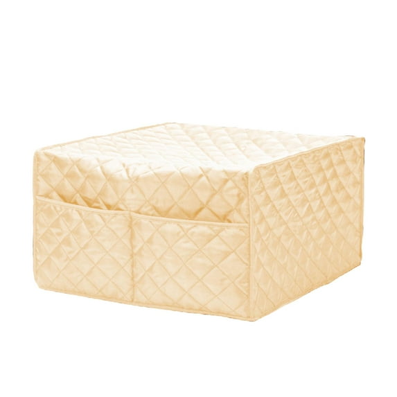 Microwave Cover Dust Protective Case Stain Resistant Countertop Ovens Covers Roaster Oven Outside Protector Beige