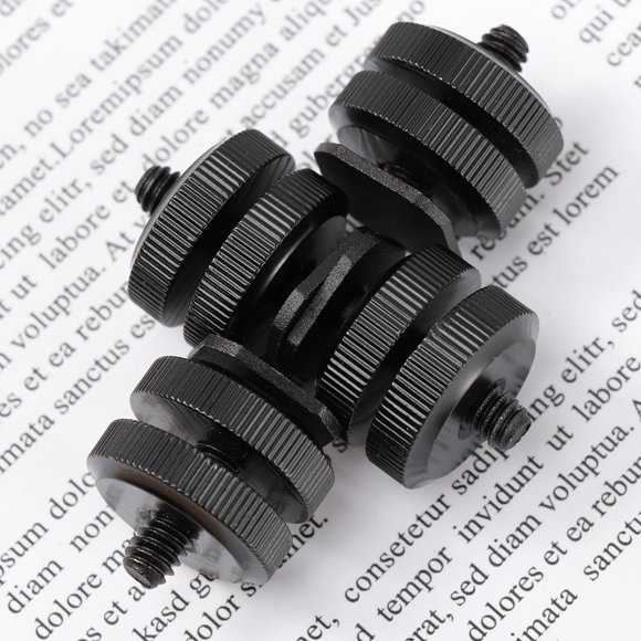 WHAMVOX 3Set Hot Shoe Adapter for Camera and Dslr Use in Photography and Videography