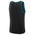 thumbnail image 3 of Men's Logo Athletic Black Miami Marlins Unmatched Success Tank Top, 3 of 3