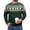 Mint Green, variant on Men's St. Patrick's Day Shamrock Crew Neck Pullover Sweatshirt Casual Long Sleeve Top