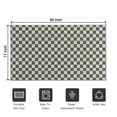 thumbnail image 5 of Navy and Beige Checkerboard Pattern Door Rugs,Washable Non Slip Door Mats Indoor,Decorative Door Mats,Entry Mat Indoor for Entrance,Bedroom,Kitchen,Bathroom,17"x30", 5 of 6