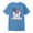 Light Blue, variant on America 250 Merchandise Mens Short Sleeve Crewneck Patriotic Bulldog Graphic Tee Summer Casual Beige L