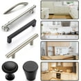 thumbnail image 5 of Cabinet Hardware Jig, Cabinet Handle Jig + Automatic Hole Punch + Point Drill Bits, Use for Handles Knobs Pulls on Drawers/Doors, Wood Drilling Dowelling Guide Set., 5 of 7