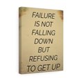 thumbnail image 1 of Inspirational Wall Art Failure Is Not Falling Down Motivational Print Ready to Hang Artwork Unframed, 1 of 8
