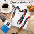 thumbnail image 3 of LCXmlly Wristlet Lanyard Phone Lanyard with Key Ring Strong Load Bearing Multipurpose Badge Holder Hanging Rope, 3 of 6