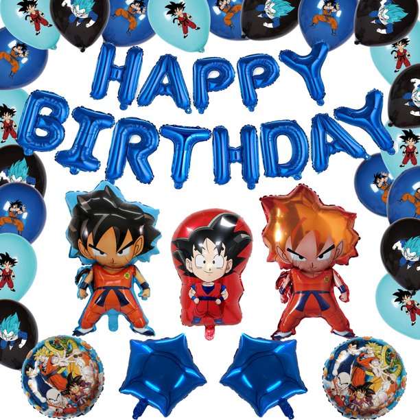 Goku Birthday Party Decorations DragonTheme Party