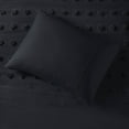 thumbnail image 5 of Intelligent Design Lucy Twin Bedding Sets Clip Jacquard in Black - Luxury Comforter Sets, 5 of 12