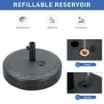 thumbnail image 5 of Autlaycil Patio Umbrella Base, 95 lbs Sand Filled 67 lbs Water Filled Outdoor Stand Base, 5 of 6