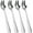 6.9", variant on Xukmct 4 Pack Long Handle Tea Coffee Spoon Stainless Steel Tea Spoons Silverware Set for Home, Kitchen, Dining Room, Restaurant, 7.3inch