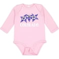 thumbnail image 3 of Inktastic Colorado Columbine Flowers Boys or Girls Long Sleeve Baby Bodysuit, 3 of 5