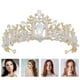 thumbnail image 2 of corona de cristal para novia con diamantes de imitación (diamante blanco), 2 of 5