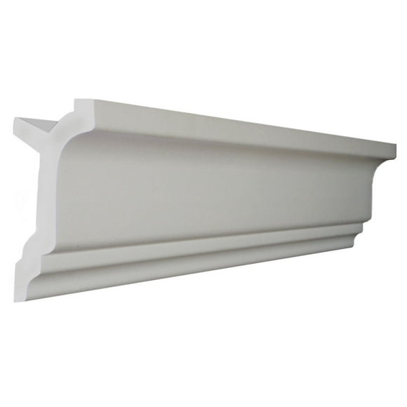 Creative Crown | 96 Ft of 3.5" Bennett Foam Crown Molding kit W/precut Corners 4 Inside & 1 Out (Made in USA - Available in 5 Other Styles and Sizes)
