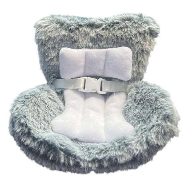 Car Seat For Dolls With Soft Furry Cushion Vent Clip And Desktop Stand Cute And Functional Car Ornament For Fans And Doll Collectors