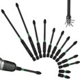 thumbnail image 3 of 12Pcs Screwdriver Bit Set Anti-Slip Magnetic Drive Bit Set High Torque Cross Slot 1/4 Inch Hex Shank Drill Bit Set for Electric Screwdriver Impact Drill Power Tool, 3 of 11