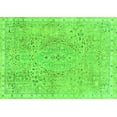 thumbnail image 1 of Ahgly Company Indoor Rectangle Abstract Green Modern Area Rugs, 2' x 3', 1 of 4