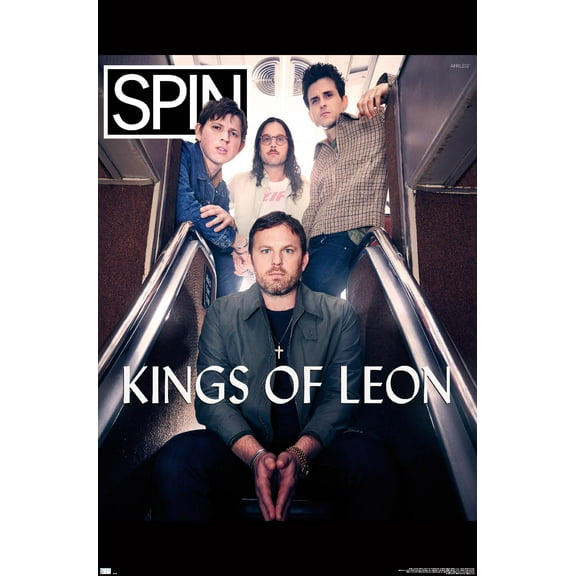 SPIN Magazine - Kings of Leon 21 Wall Poster, 22.375" x 34"
