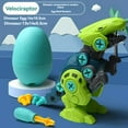thumbnail image 4 of NWJ Disassembly Dinosaur Egg Toy - Tyrannosaurus Rex Assembly Surprise Egg, Creative Educational Toy for Kids, 4 of 8
