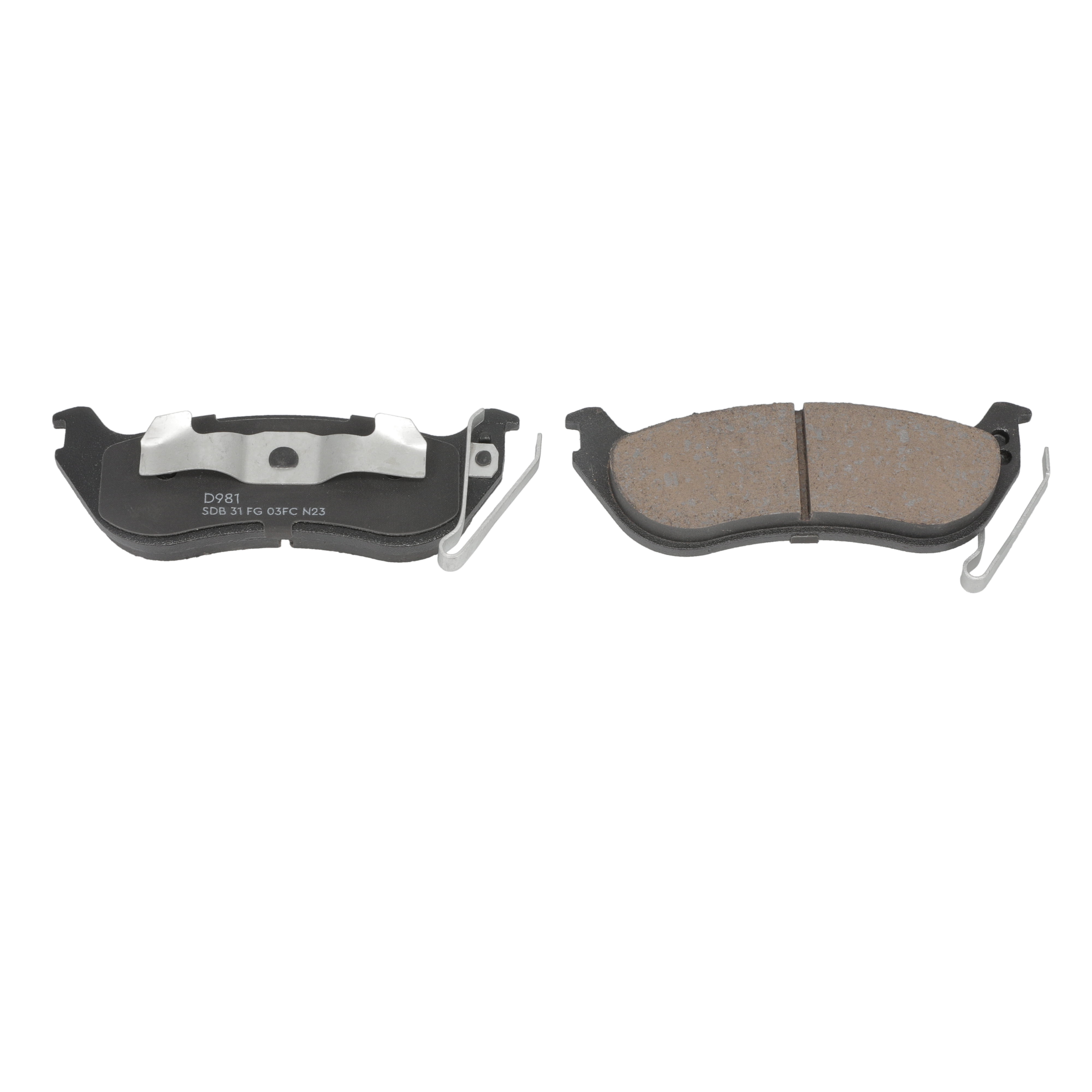 Winstop Brake Pad Set, Rear WS.0981.0.C, Jeep Liberty 2007-2004