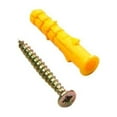 thumbnail image 3 of pitrice 50 Set M6 Cadre Fixations Expansion Tube Ancrages Clous Bouchon Boulon Vis, 3 of 9