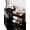 Black, variant on Rotating Makeup Organizer, 2 Tier Face Mask Skincare Organizers And Storage For Bathroom Countertop, Counter Cosmetic Holder For Dresser, Multi-Grid Storage With Brush Holder
