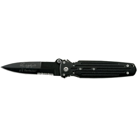 Gerber Applegate-Fairbairn Covert 154CM Double Bevel Black Clip Knife