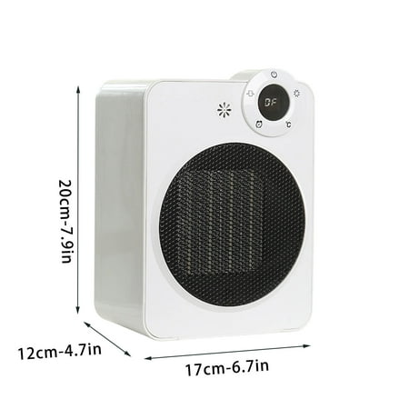 

Home Desktop Heater Heating Dual-Use Small Energy-Saving Heater Can Head Timing Three-Speed Regulation Electric Heater