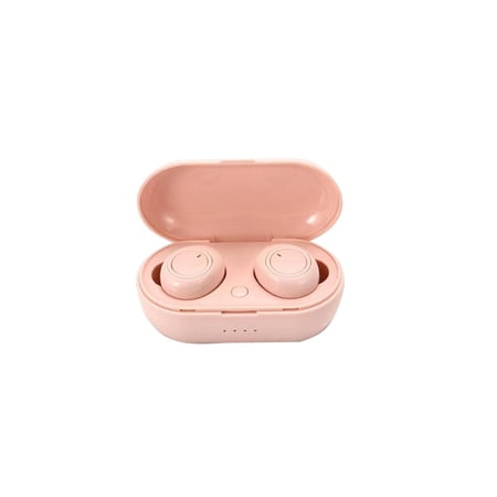 JOGZMZ Mini Earplug Bluetooth Earphones Bluetooth 5.0 Wireless Earphones Macaron Color Brief Style Bluetooth Earphones Bilateral Stereo
