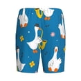 thumbnail image 2 of Lsque Cartoon Goose Mens Sleep Pajama Shorts,Short Pajama Pants, Cotton Ultra-Soft Knit-3X-Large, 2 of 9
