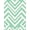 Mint, Pattern 2, variant on ODIKA 4' x 6' Machine Washable Non-Slip Area Rug, Chevron Chevron High Traffic Rug, Mint, 439527