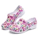 thumbnail image 3 of Zuecos de jardín unisex con estampado, impermeables y ligeros, de EVA, antideslizantes, 3 of 7