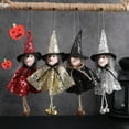 thumbnail image 2 of Lohuatrd Halloween Witch Pendant Exquisite Workmanship Sequin Hanging Ornament for Home Haunted Party Decoration, 2 of 8