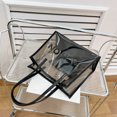 thumbnail image 4 of Bolso de axila de moda para mujer Bolso compuesto transparente con bolso pequeño (negro) Tmvgtek Para Estrenar, 4 of 9