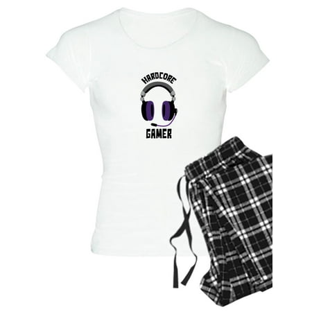 

CafePress - Hardcore Gamer Pajamas - Women s Light Pajamas
