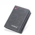 thumbnail image 4 of Cartera corta para hombre Cartera vertical multitarjeta retro europea y americana con cremallera Monedero para hombre, 4 of 6