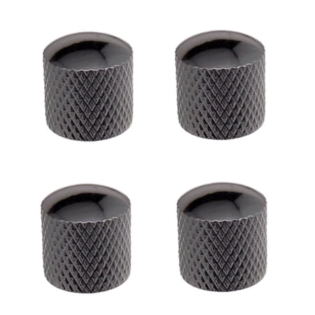 Pack of 4 Electric Guitars Volume Knobs Buttons Musical Instrument Parts