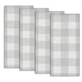 thumbnail image 1 of Fabstyles Country Check Cotton Set of 4 Kitchen Towel, 1 of 4