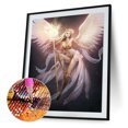thumbnail image 1 of Cuadros Decorativos Likrtyny kits de pintura de diamantes de ángel alado taladro cuadrado 40 x 50 cm, 1 of 8
