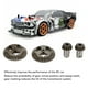 thumbnail image 3 of Engranaje Diferencial 38T 14T, Engranaje Diferencial De Coche RC Peso Ligero De Acero Endurecido Para Mantenimiento, 3 of 7